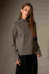 BLUSA GOLA ALTA MANGA LONGA - CHUMBO - Vörr Brasil