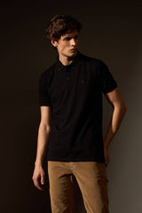POLO PIMA PIQUET - PRETO - Vörr Brasil