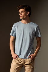 CAMISETA SLIM EGÍPCIO - AZUL