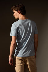 CAMISETA SLIM EGÍPCIO - AZUL