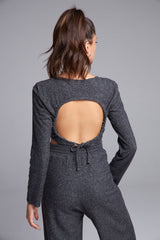 CROPPED EQUILÍBRIO - PRETO