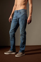 CALÇA JEANS 012 BASE SLIM - AZUL - Vörr Brasil