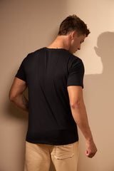 CAMISETA NOVO FUSCA - PRETO