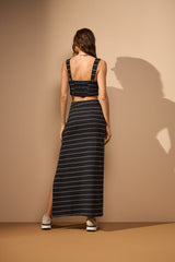 CROPPED TEMPOS - PRETO E BRANCO