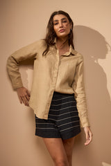 SHORT TEMPOS - PRETO E BRANCO