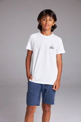 CAMISETA MINI BIKE INFANTIL - BRANCO