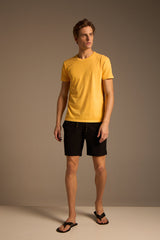 CAMISETA SATU STONE - AMARELO