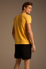 CAMISETA SATU STONE - AMARELO