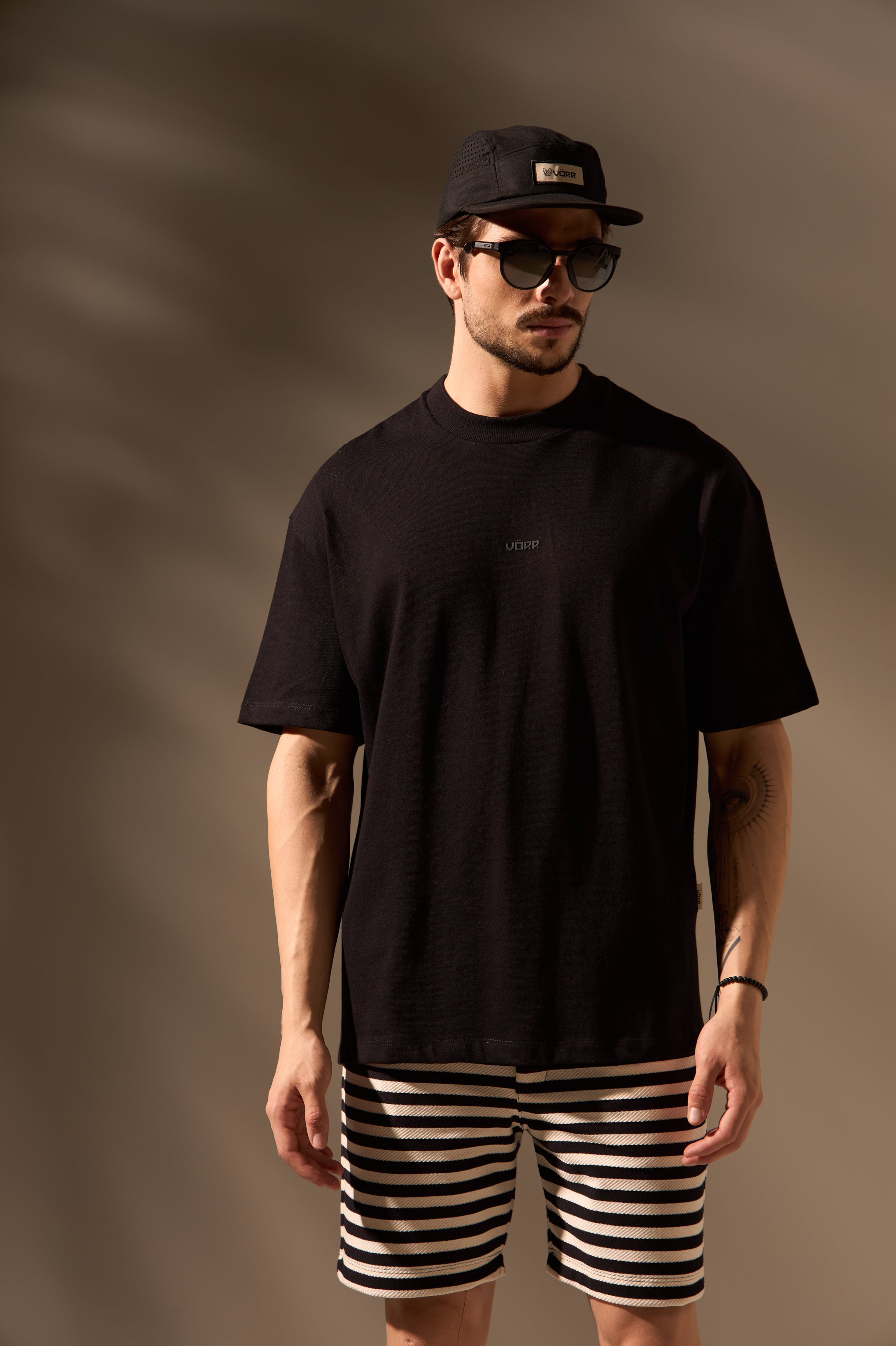 CAMISETA OVERSIZE SERRA 100% ALGODÃO EGÍPCIO - PRETO