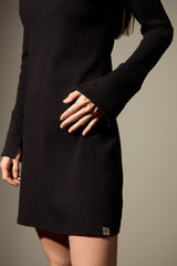 VESTIDO CURTO CANION - PRETO
