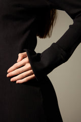 VESTIDO CURTO CANION - PRETO