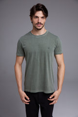 CAMISETA BÁSICA STONE - VERDE MUSGO