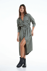 VESTIDO VIDA - OLIVA