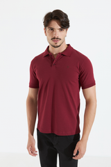 POLO PIMA PIQUET - VINHO