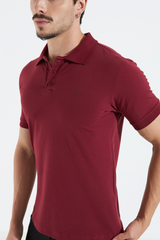 POLO PIMA PIQUET - VINHO