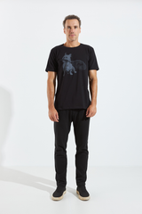 CAMISETA BARTOLOMEU - PRETO