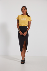 CAMISETA SOL - AMARELO