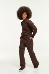 BLUSA METAMORFOSE - MARROM