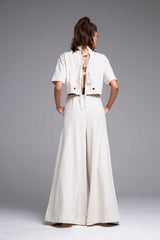 CALÇA PANTALONA HARMONIA - AREIA