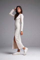 VESTIDO CONEXÃO - AREIA