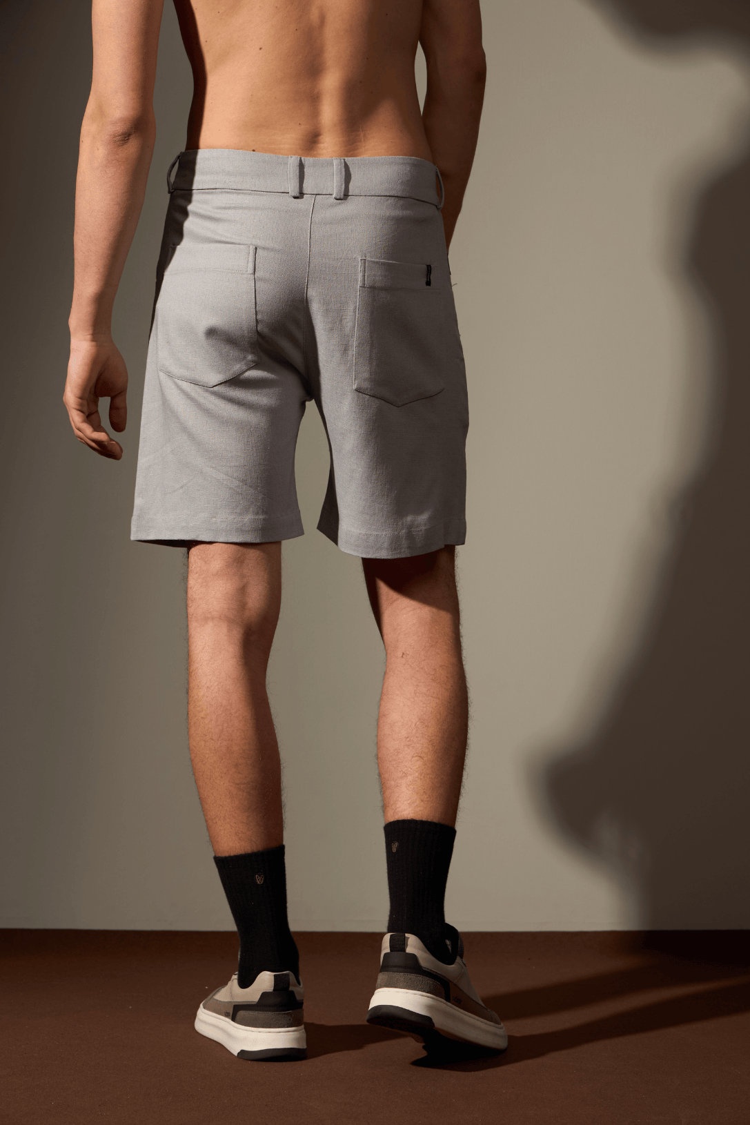 BERMUDA ARENITO - CINZA da Vörr Brasil | Loja Oficial Vörr Brasil