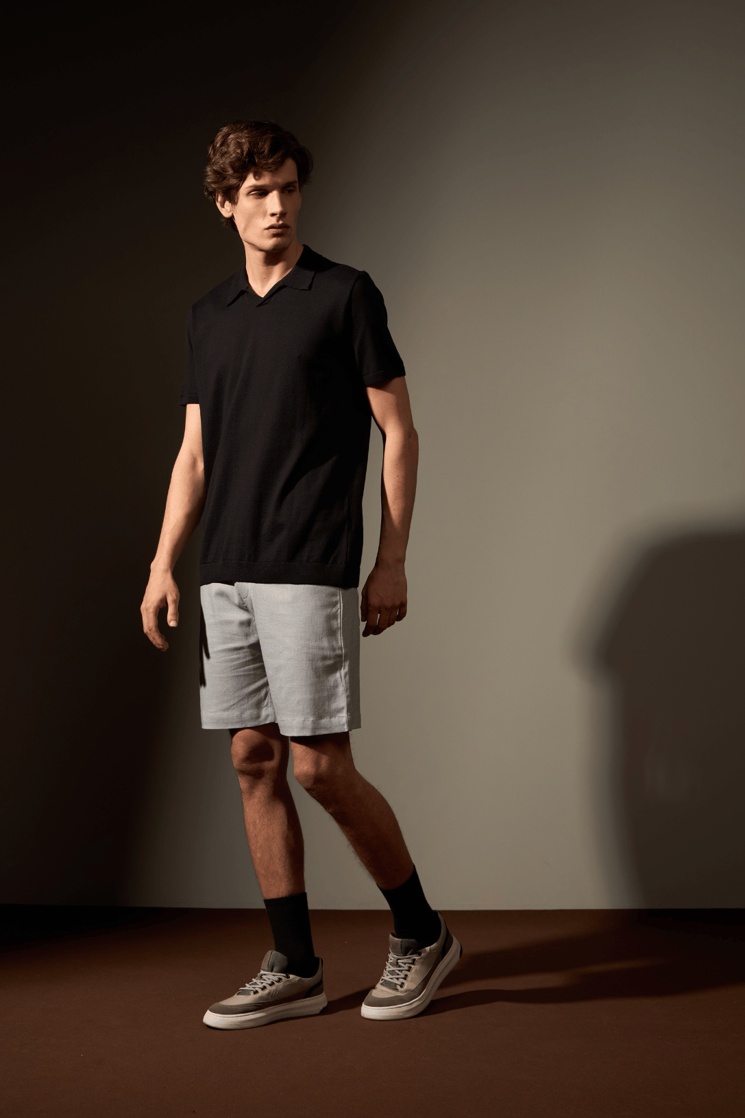 BERMUDA ARENITO - CINZA da Vörr Brasil | Loja Oficial Vörr Brasil