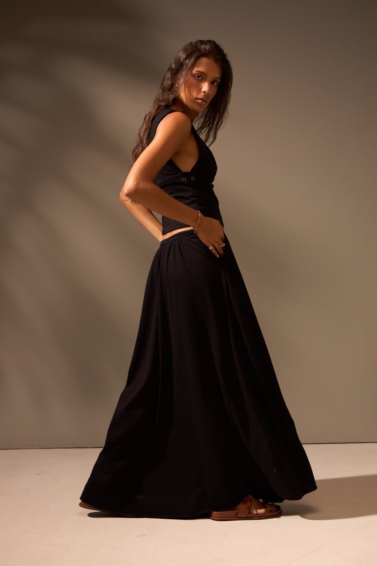 BLUSA BRISAS ALGODÃO - PRETO da Vörr Brasil | Loja Oficial Vörr Brasil