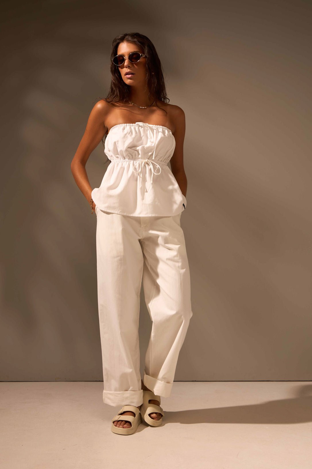 BLUSA ONDAS ALGODÃO - BRANCO da Vörr Brasil | Loja Oficial Vörr Brasil