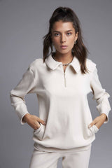 BLUSA RITMO - AREIA da Vörr Brasil | Loja Oficial Vörr Brasil