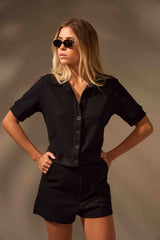BLUSA SELVA ALGODÃO - PRETO da Vörr Brasil | Loja Oficial Vörr Brasil
