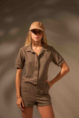 BLUSA SELVA ALGODÃO - VERDE da Vörr Brasil | Loja Oficial Vörr Brasil