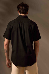 CAMISA LINHO FLOW - PRETO da Vörr Brasil | Loja Oficial Vörr Brasil