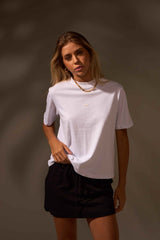 CAMISETA OVERSIZE VÖRR ALGODÃO EGÍPCIO - BRANCO da Vörr Brasil | Loja Oficial Vörr Brasil