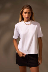 CAMISETA OVERSIZE VÖRR ALGODÃO EGÍPCIO - BRANCO da Vörr Brasil | Loja Oficial Vörr Brasil