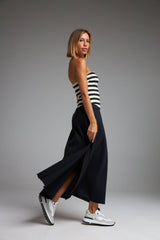 VESTIDO ECOS - PRETO E BRANCO da Vörr Brasil | Loja Oficial Vörr Brasil