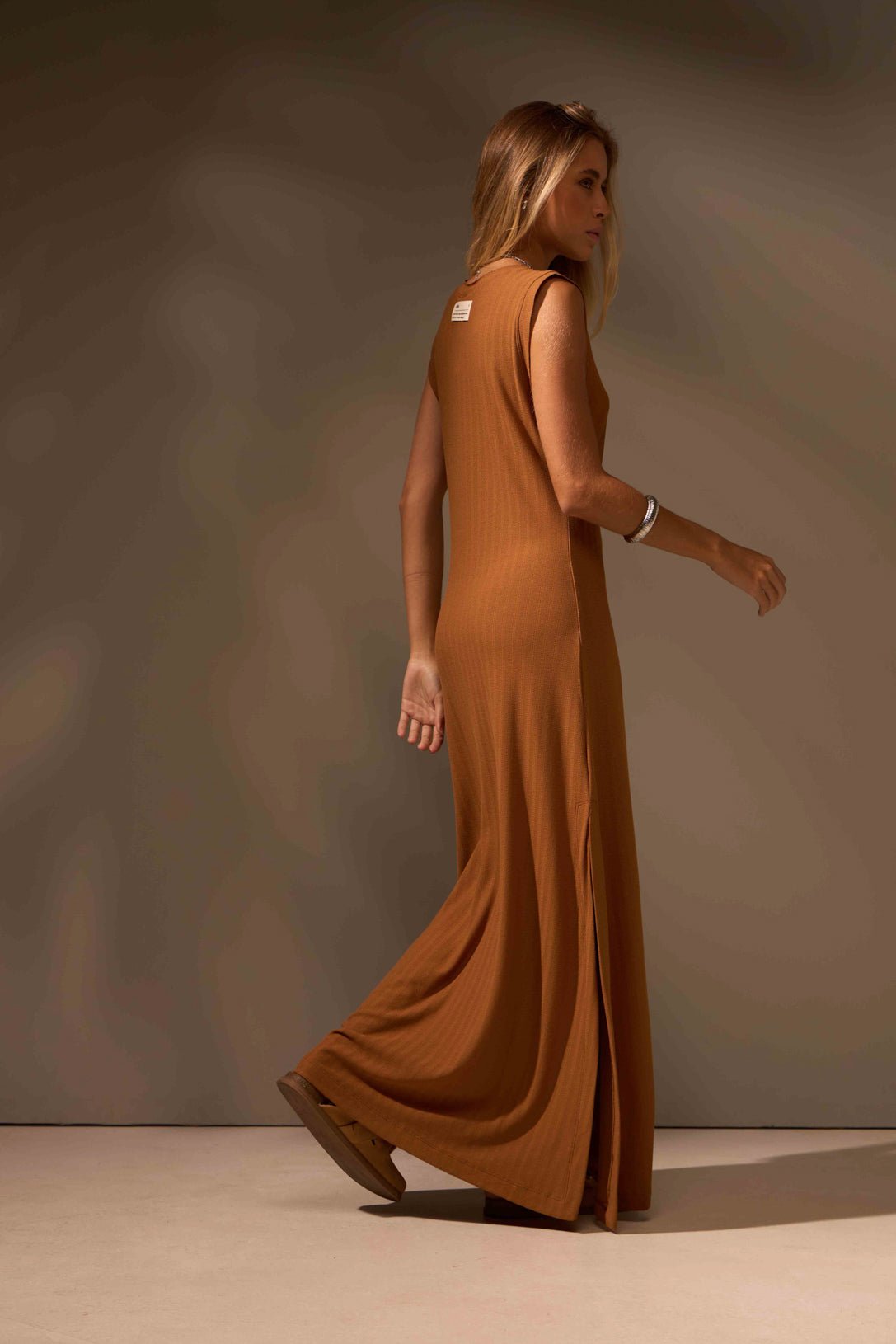 VESTIDO EQUILÍBRIO ALGODÃO - COBRE da Vörr Brasil | Loja Oficial Vörr Brasil