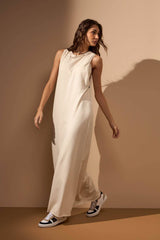 VESTIDO FOZ - AREIA da Vörr Brasil | Loja Oficial Vörr Brasil