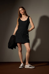 VESTIDO JARDIM CURTO - PRETO da Vörr Brasil | Loja Oficial Vörr Brasil