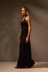 VESTIDO MIDI SELVA ALGODÃO - PRETO da Vörr Brasil | Loja Oficial Vörr Brasil