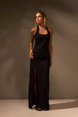VESTIDO MIDI SELVA ALGODÃO - PRETO da Vörr Brasil | Loja Oficial Vörr Brasil