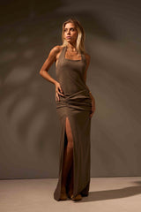 VESTIDO MIDI SELVA ALGODÃO - VERDE da Vörr Brasil | Loja Oficial Vörr Brasil