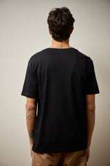 CAMISETA ESSENCIAL ALGODÃO PIMA FLOW - PRETO