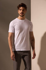 CAMISETA BÁSICA PIMA FLOW - BRANCO - Vörr Brasil