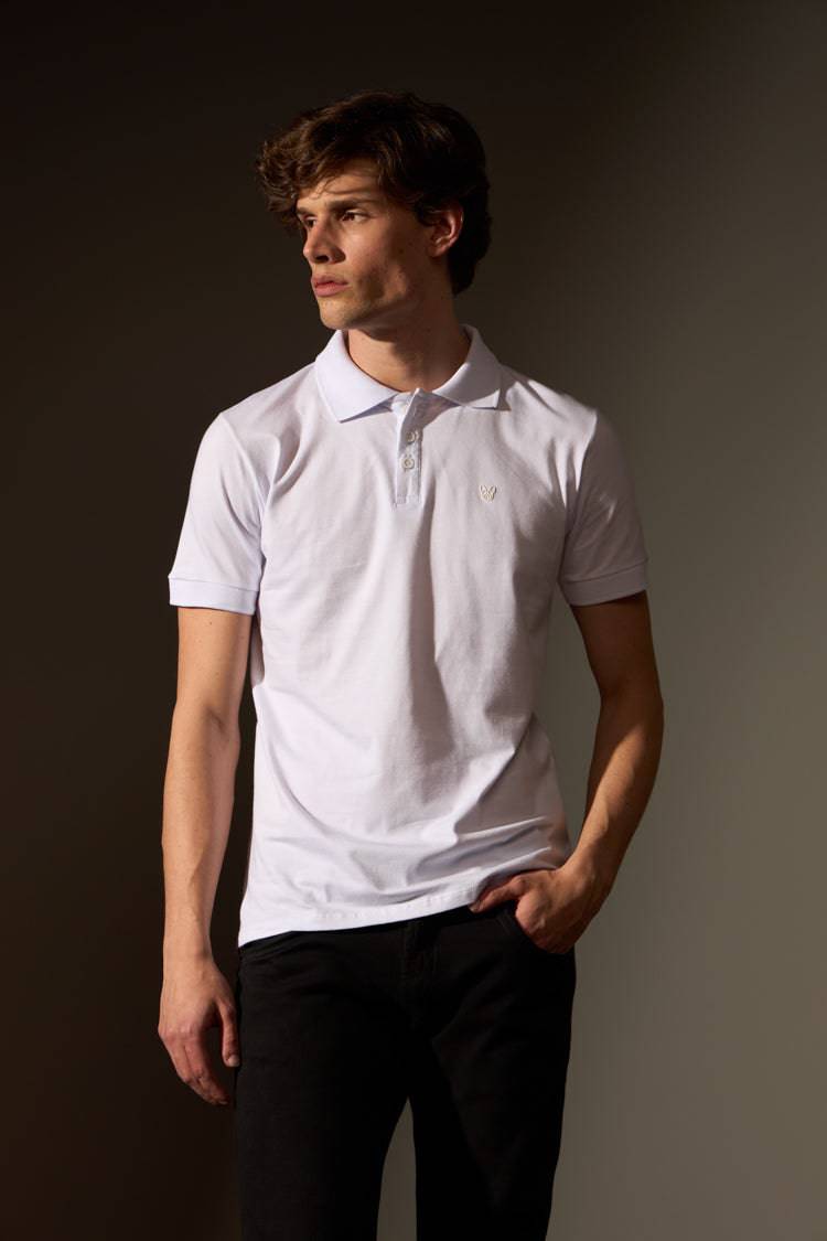 POLO PIMA - BRANCO - Vörr Brasil