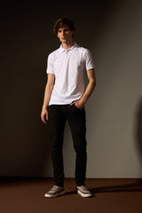 POLO PIMA - BRANCO