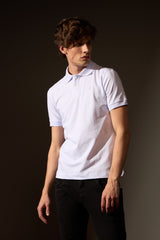 POLO PIMA PIQUET - BRANCO