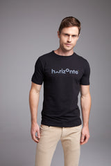 CAMISETA HORIZONTE - PRETO