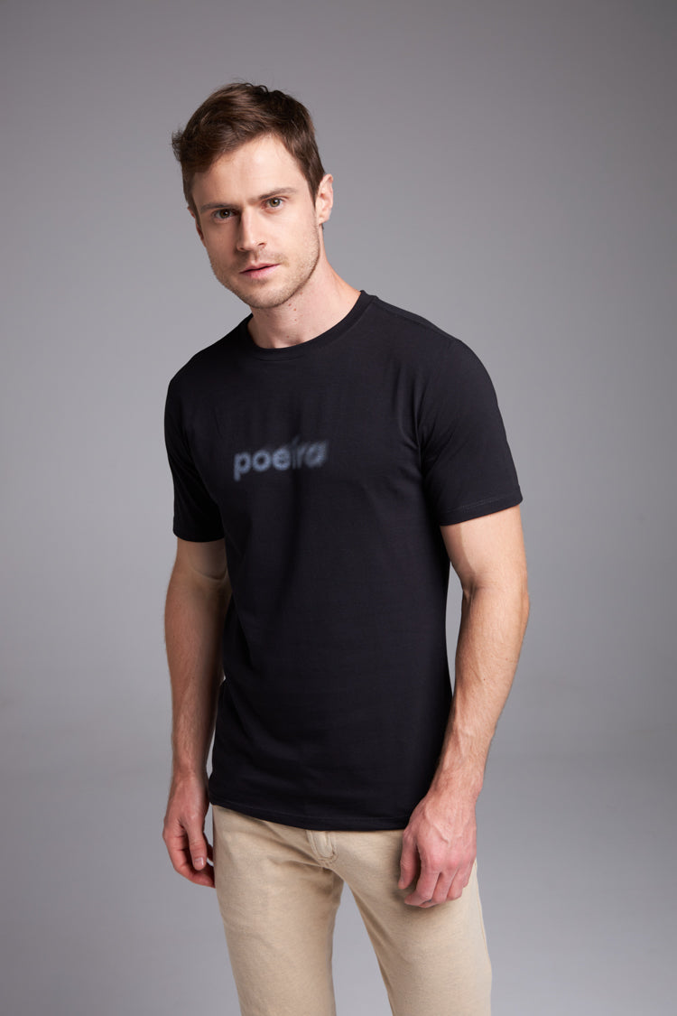 CAMISETA POEIRA - PRETO