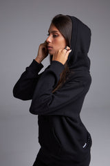 BLUSA MOLETOM ENDORFINA - PRETO