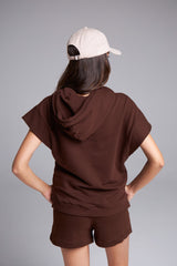 SHORT ENDORFINA - MARROM